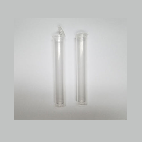 98mm Clear Child Resistant Tubes-1 box