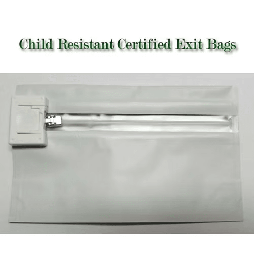 Medium White Mylar Exit Bags-300/cs