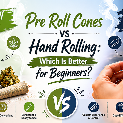 Pre Roll Cones vs Hand Rolling: Which Is Better for Beginners?
