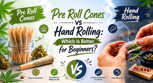 Pre Roll Cones vs Hand Rolling: Which Is Better for Beginners?