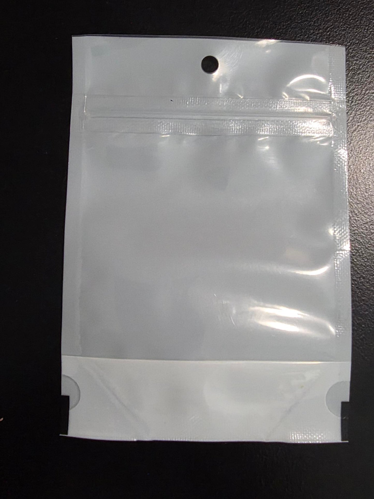 1/4 oz Recyclable PE Bags-White/Clear-Box