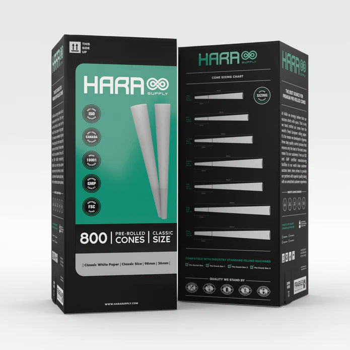 Hara White 98mm Cones - Case