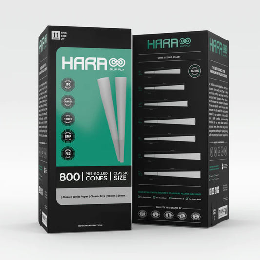 Hara White 98mm Cones - Case