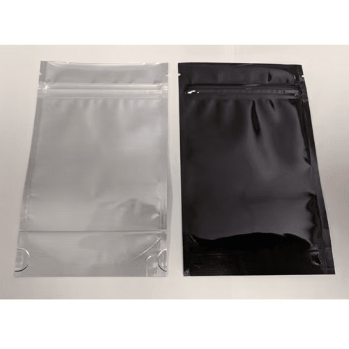1/4oz Bags Black/Clear w/tear notch -1 case