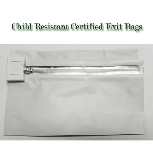 Small White Mylar Exit Bags-400/cs