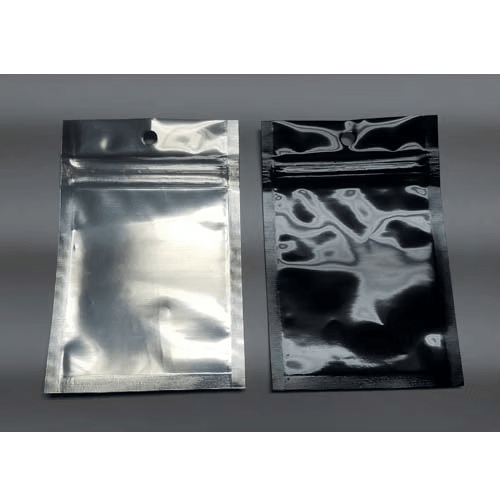 Flat Gram Bags Black/Clear-box